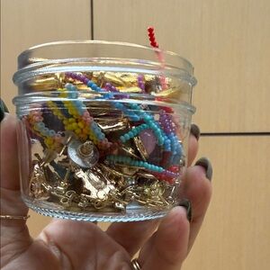 Mystery Jewelry Jar: all pierced earrings